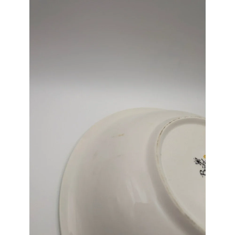 Tabletops Unlimited Butterfly Garden Pasta Bowls Set of 2 Ceramic Cottagecore